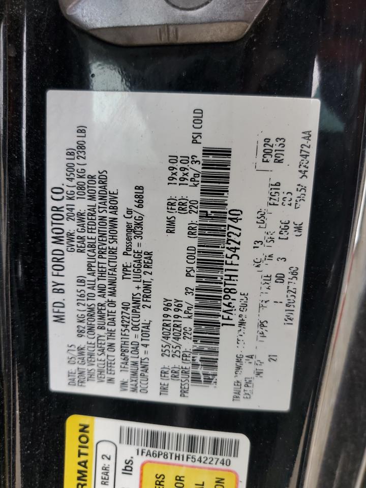 1FA6P8TH1F5422740 2015 Ford Mustang