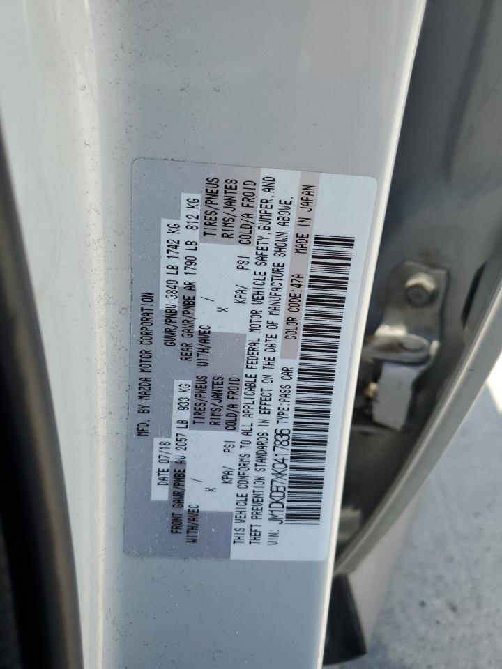 JM1DKDB7XK0417836 2019 Mazda Cx-3 Sport