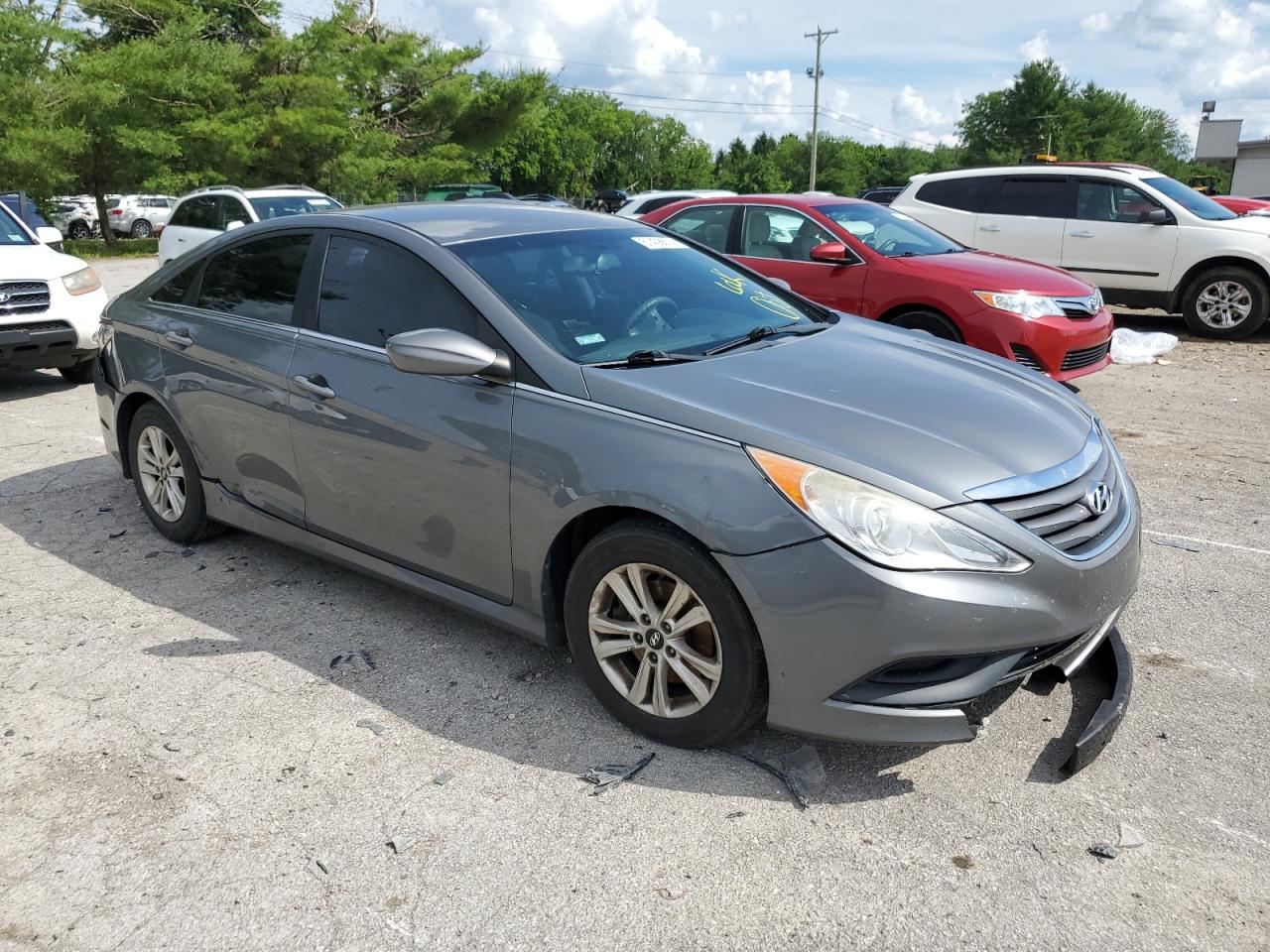 2014 Hyundai Sonata Gls vin: 5NPEB4AC2EH890947