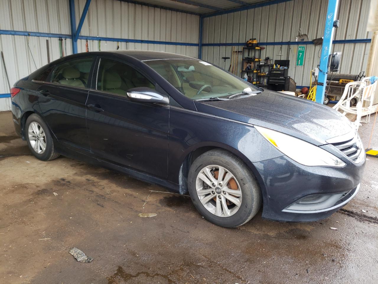 2014 Hyundai Sonata Gls vin: 5NPEB4AC3EH858413