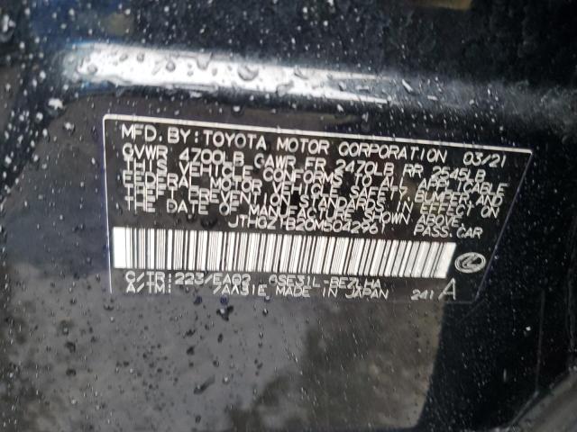 2021 Lexus Is 350 F-Sport VIN: JTHGZ1B20M5042961 Lot: 59852694