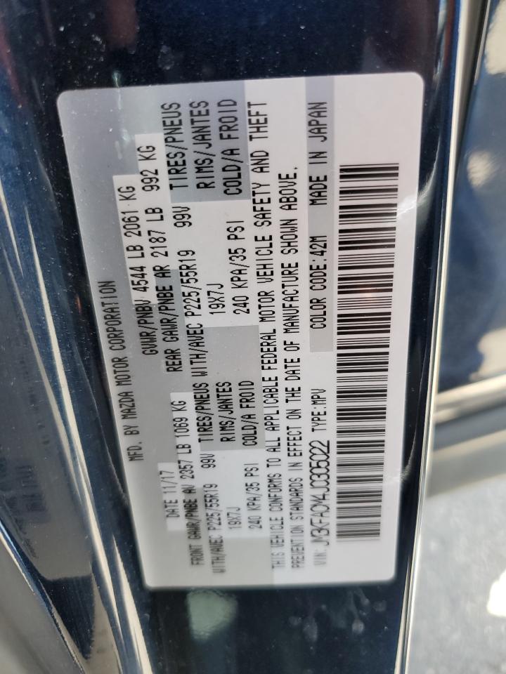 JM3KFACM4J0305022 2018 Mazda Cx-5 Touring