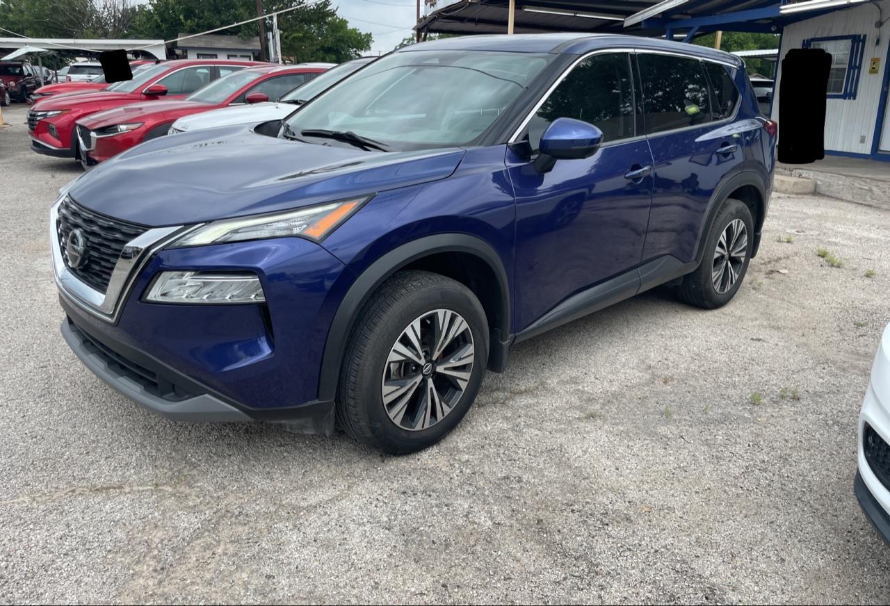 2021 Nissan Rogue Sv vin: JN8AT3BA0MW003779