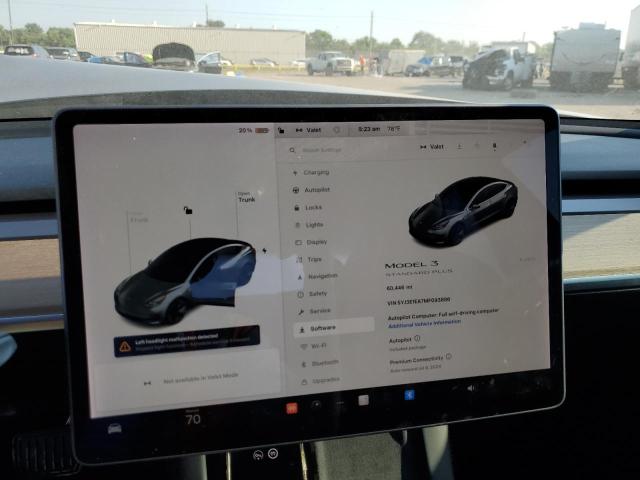 2021 Tesla Model 3 VIN: 5YJ3E1EA7MF093886 Lot: 59292374