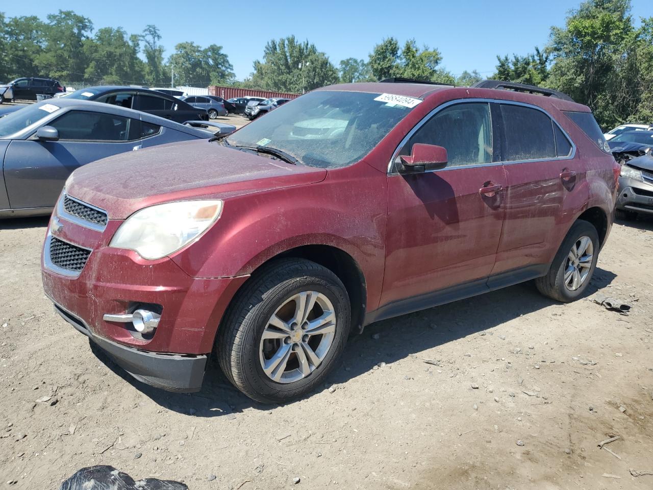 2012 Chevrolet Equinox Lt vin: 2GNFLPE55C6261268