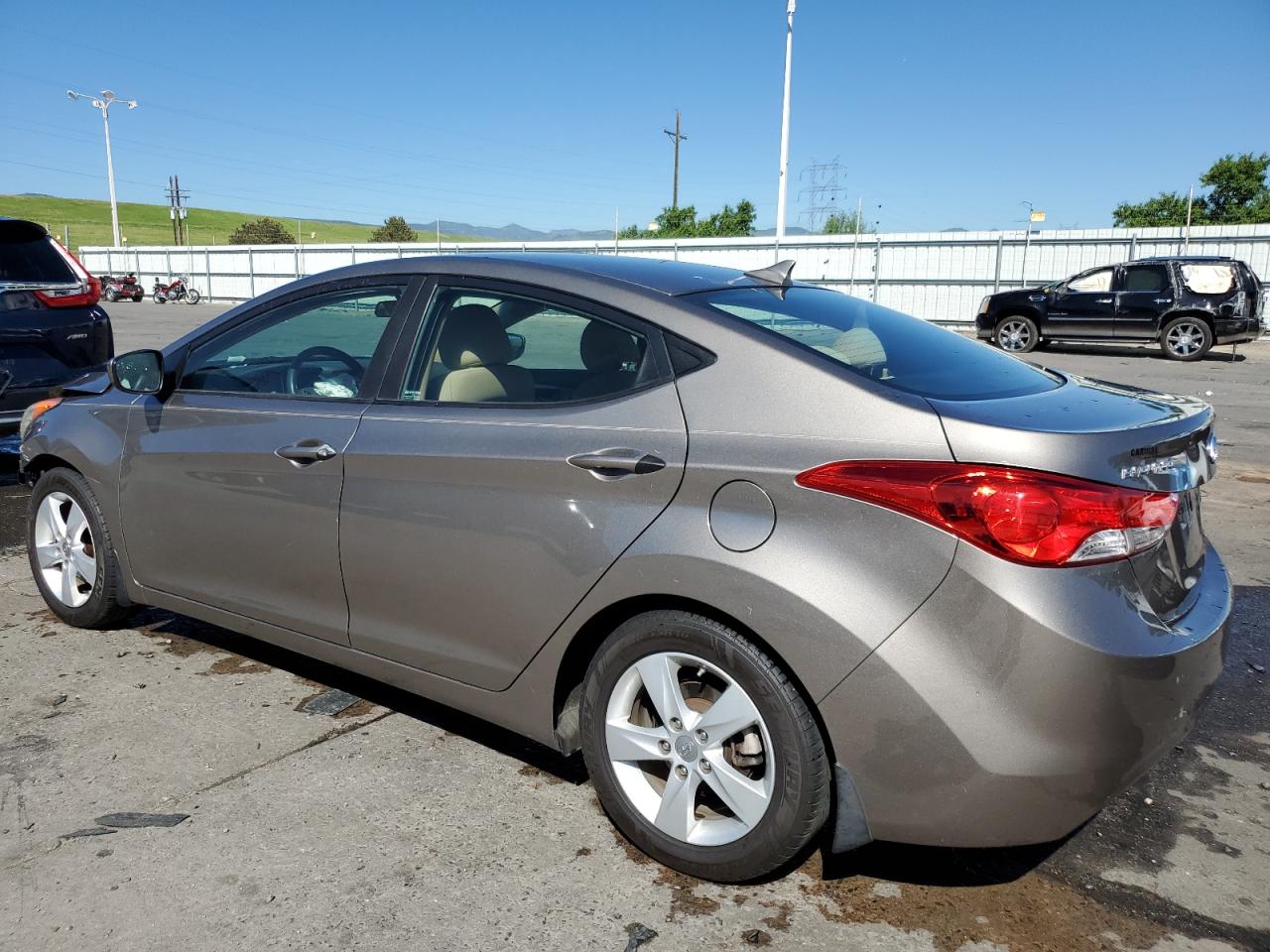 Lot #2974841169 2013 HYUNDAI ELANTRA GL