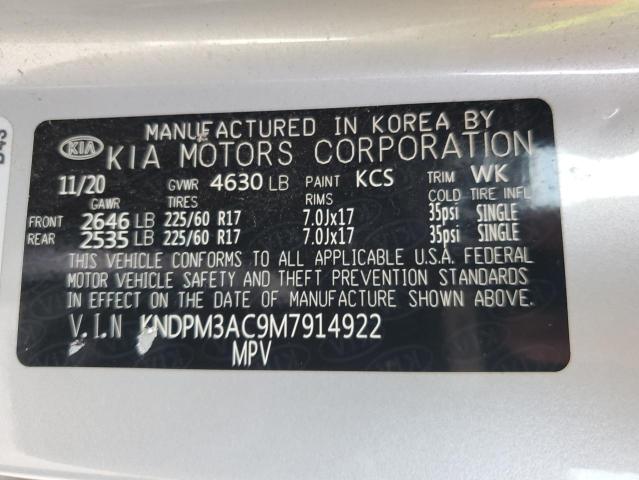 KNDPM3AC9M7914922 Kia Sportage L 13