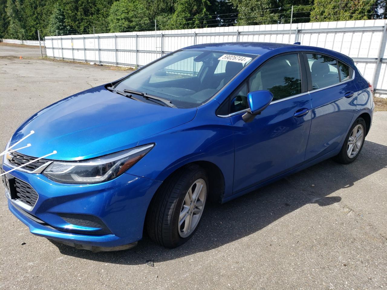 3G1BE6SM7HS606065 2017 Chevrolet Cruze Lt