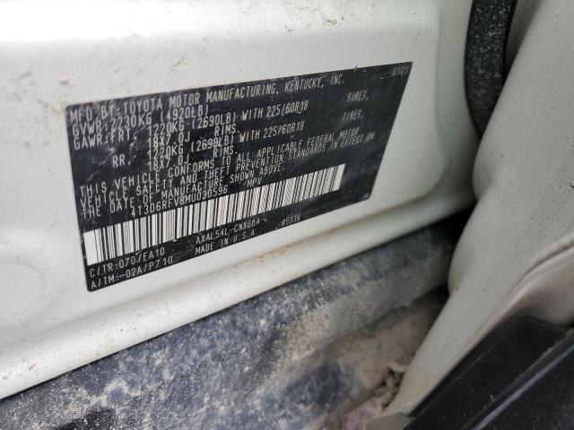 2021 Toyota Rav4 Limited VIN: 4T3D6RFV8MU030596 Lot: 60775714