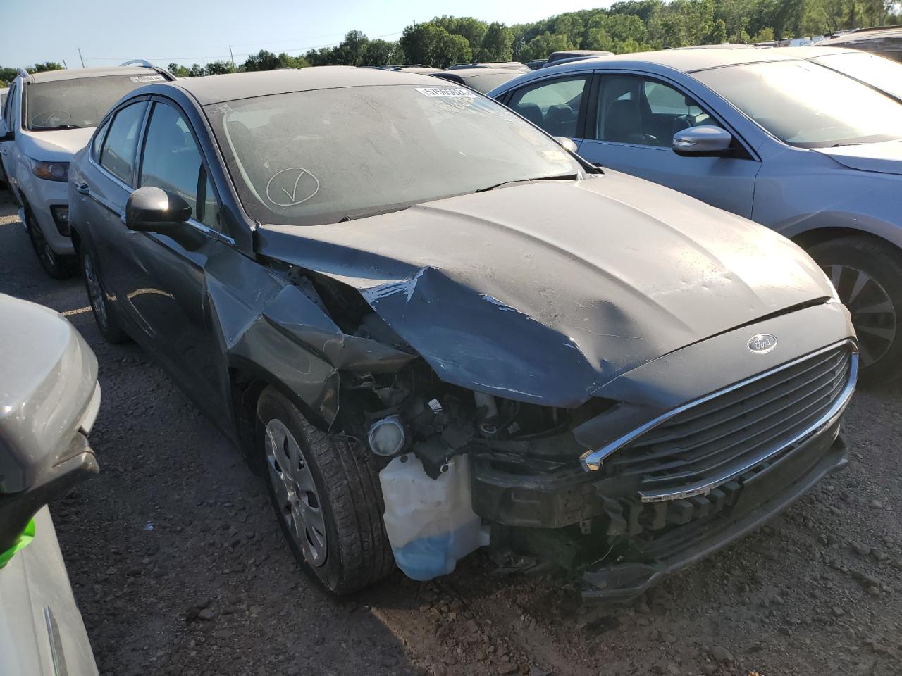 2020 Ford Fusion S vin: 3FA6P0G73LR122757