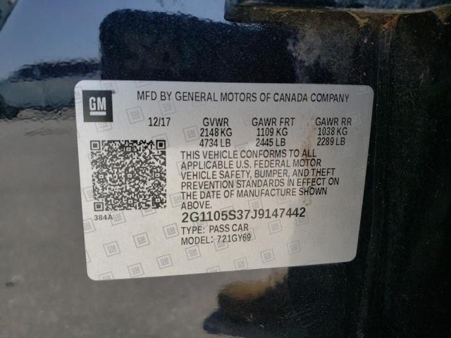 2018 CHEVROLET IMPALA LT #3097952851