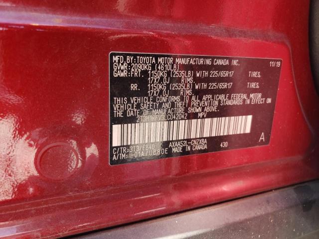 2020 Toyota Rav4 Le VIN: 2T3H1RFV3LC042042 Lot: 59115104