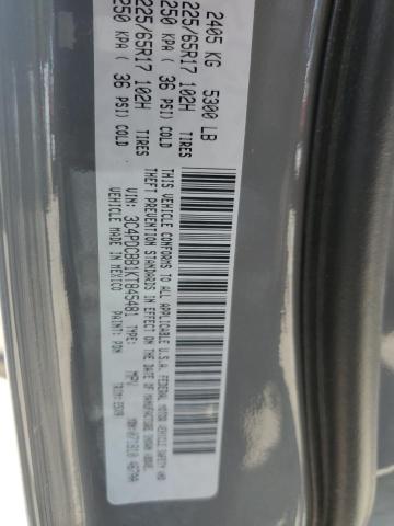 2019 Dodge Journey Se VIN: 3C4PDCBB1KT845481 Lot: 58198774