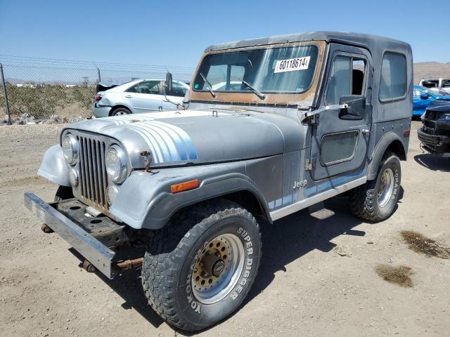 JEEP CJ-7 1979 gray   J9F93EH821261 photo #1