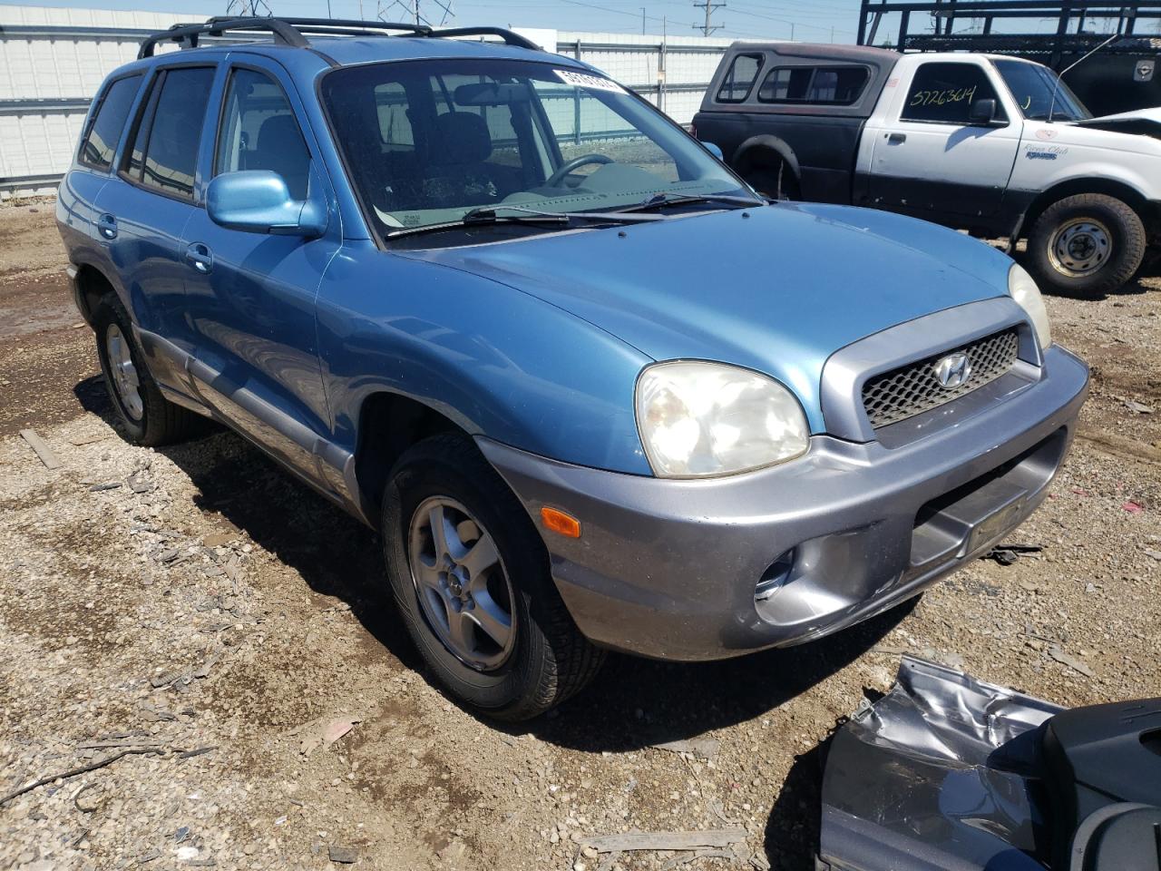 KM8SB12B44U633859 2004 Hyundai Santa Fe Gl