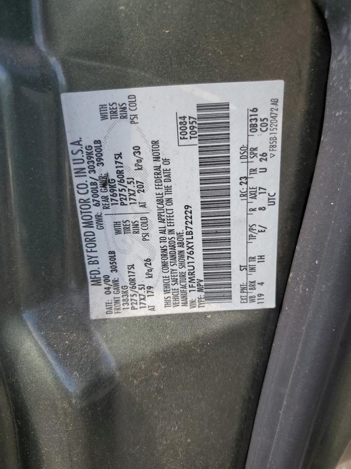 1FMRU176XYLB72229 2000 Ford Expedition Eddie Bauer