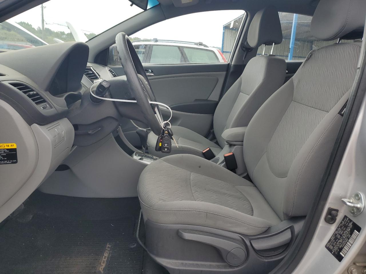 KMHCU4AEXEU776277 2014 Hyundai Accent Gls