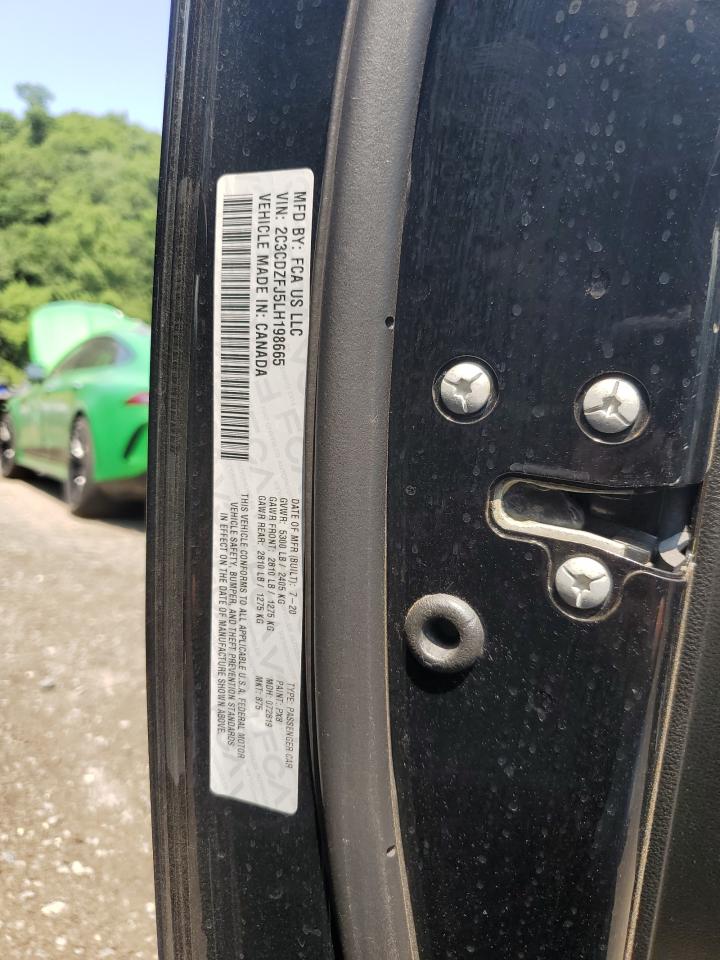 2C3CDZFJ5LH198665 2020 Dodge Challenger R/T Scat Pack