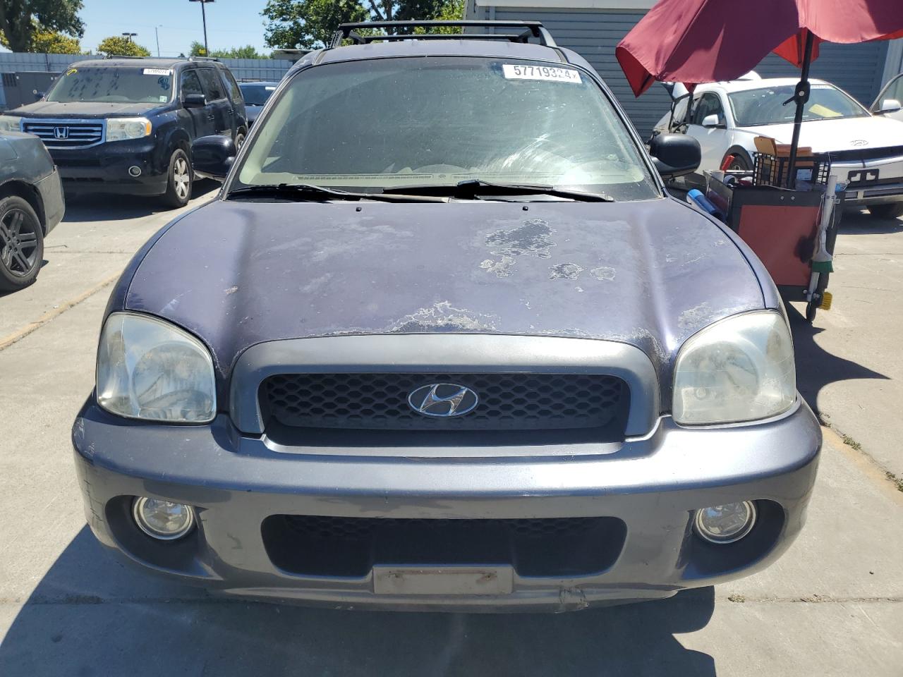 KM8SC73D14U804244 2004 Hyundai Santa Fe Gls