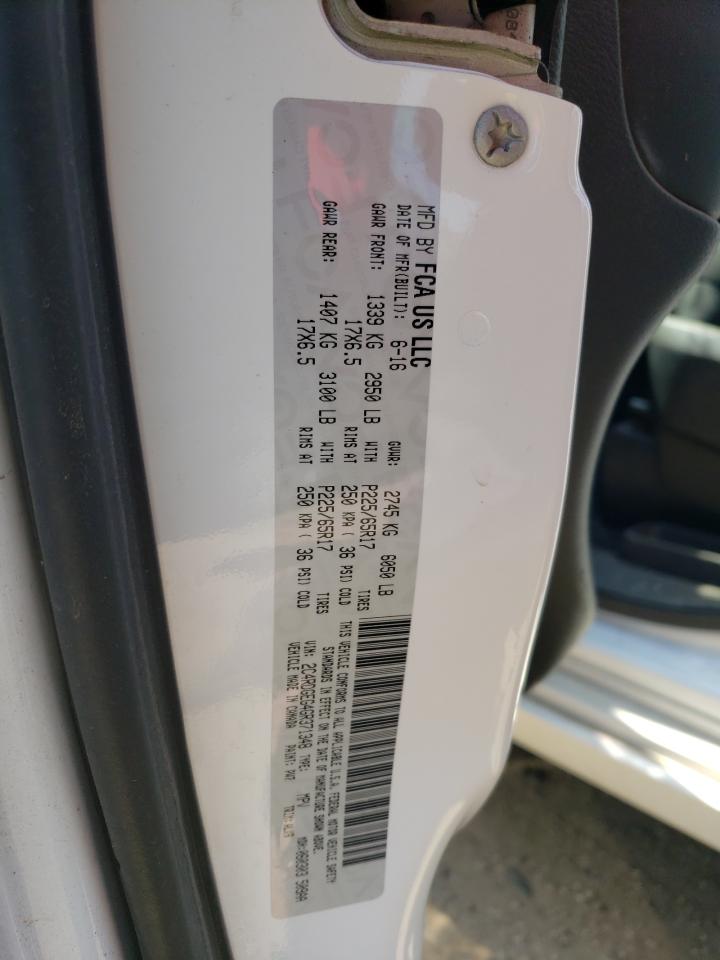 2C4RDGEG4GR371348 2016 Dodge Grand Caravan R/T