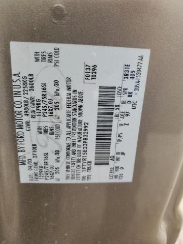 2003 Ford Ranger Super Cab VIN: 1FTYR15E33PB32992 Lot: 58691314