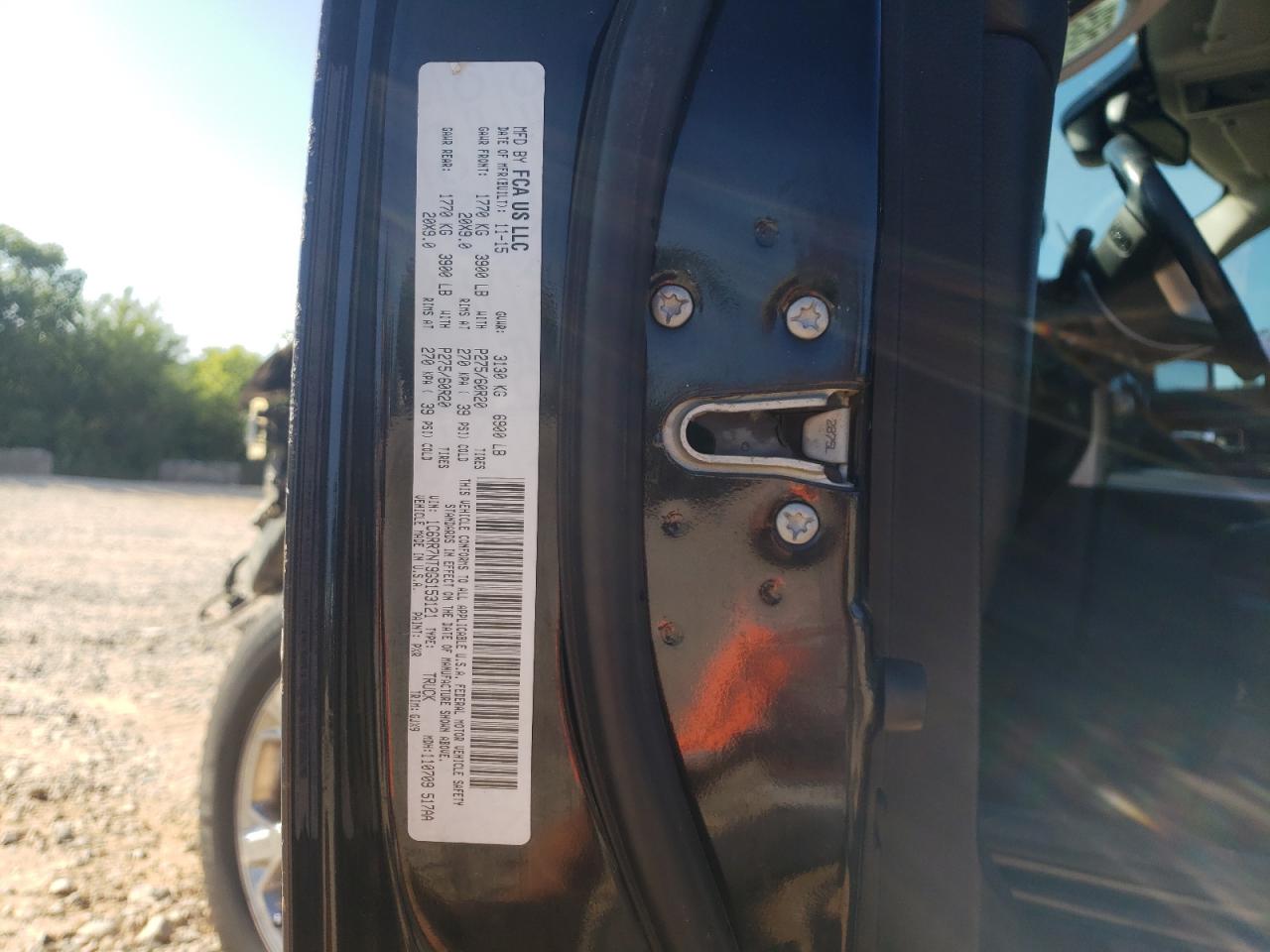 1C6RR7NT9GS153121 2016 Ram 1500 Laramie