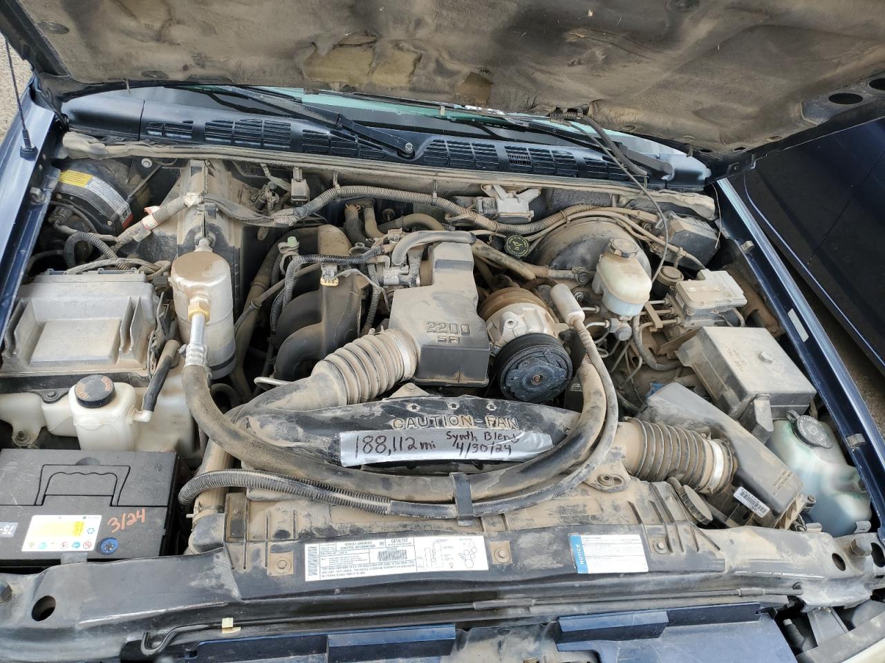 1GTCS1954Y8283284 2000 GMC Sonoma