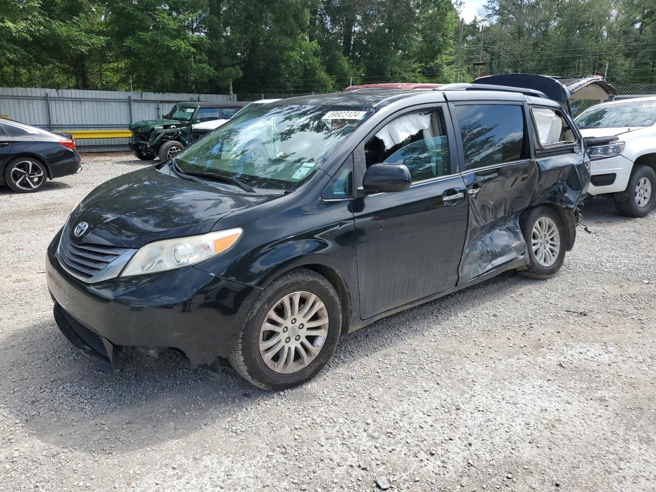 2016 Toyota Sienna Xle vin: 5TDYK3DC1GS707201