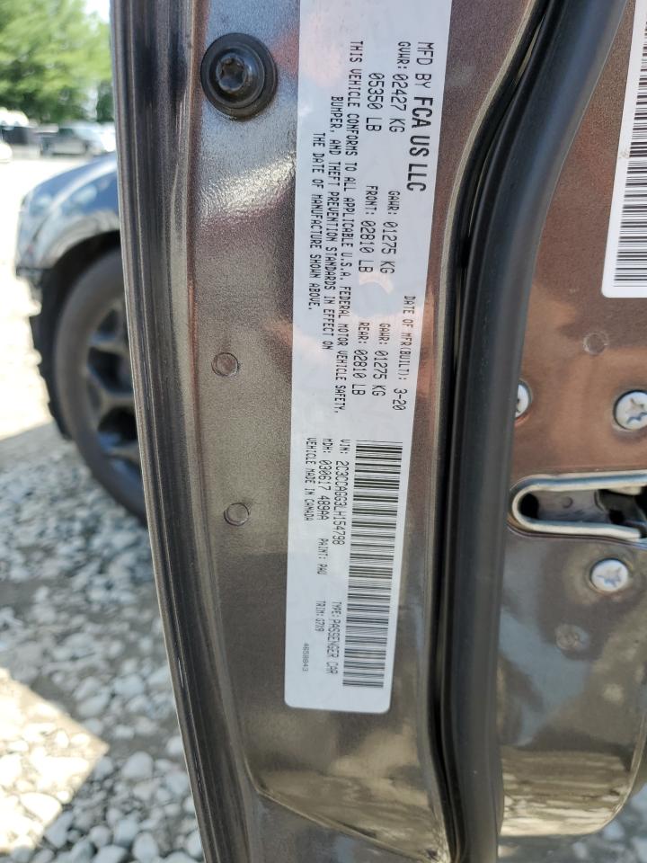 2C3CCAGG3LH154798 2020 Chrysler 300 S