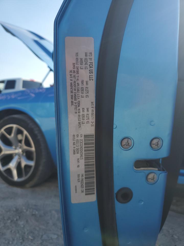 2C3CDZAG5GH234615 2016 Dodge Challenger Sxt