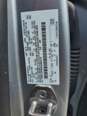 2022 Ford Escape Sel VIN: 1FMCU9H92NUB09175 Lot: 60966604