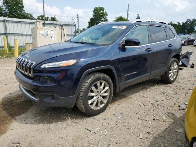 2014 Jeep Cherokee Limited VIN: 1C4PJMDS6EW142534 Lot: 57880994