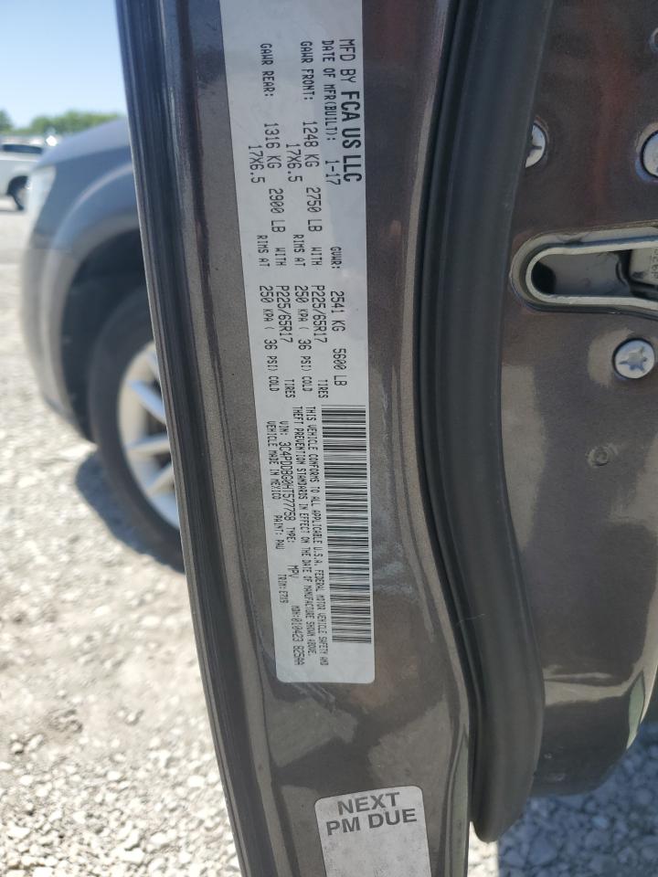 3C4PDDBG0HT577758 2017 Dodge Journey Sxt