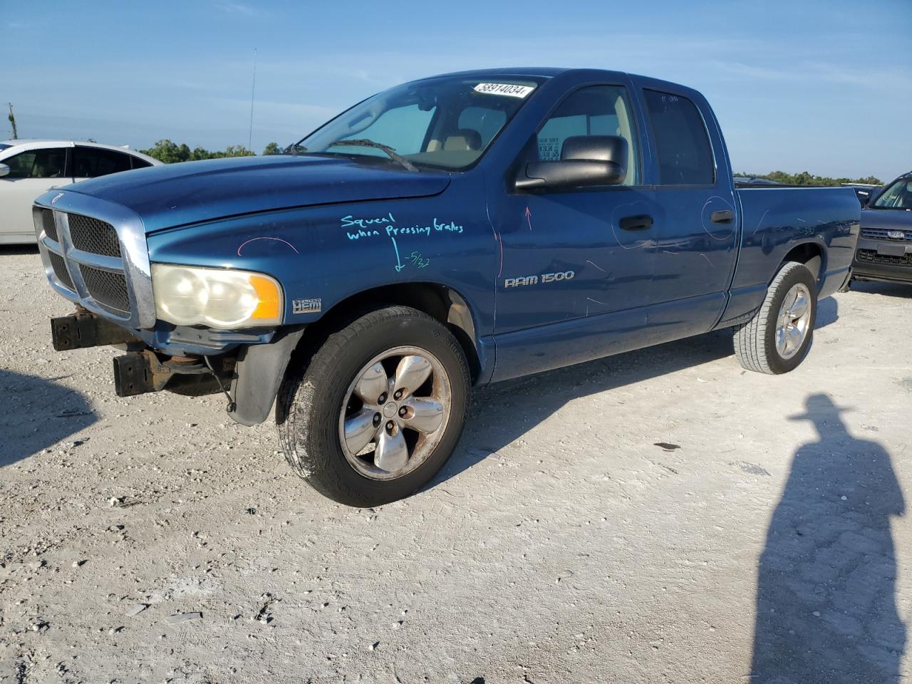 1D7HA18D13S221974 2003 Dodge Ram 1500 St