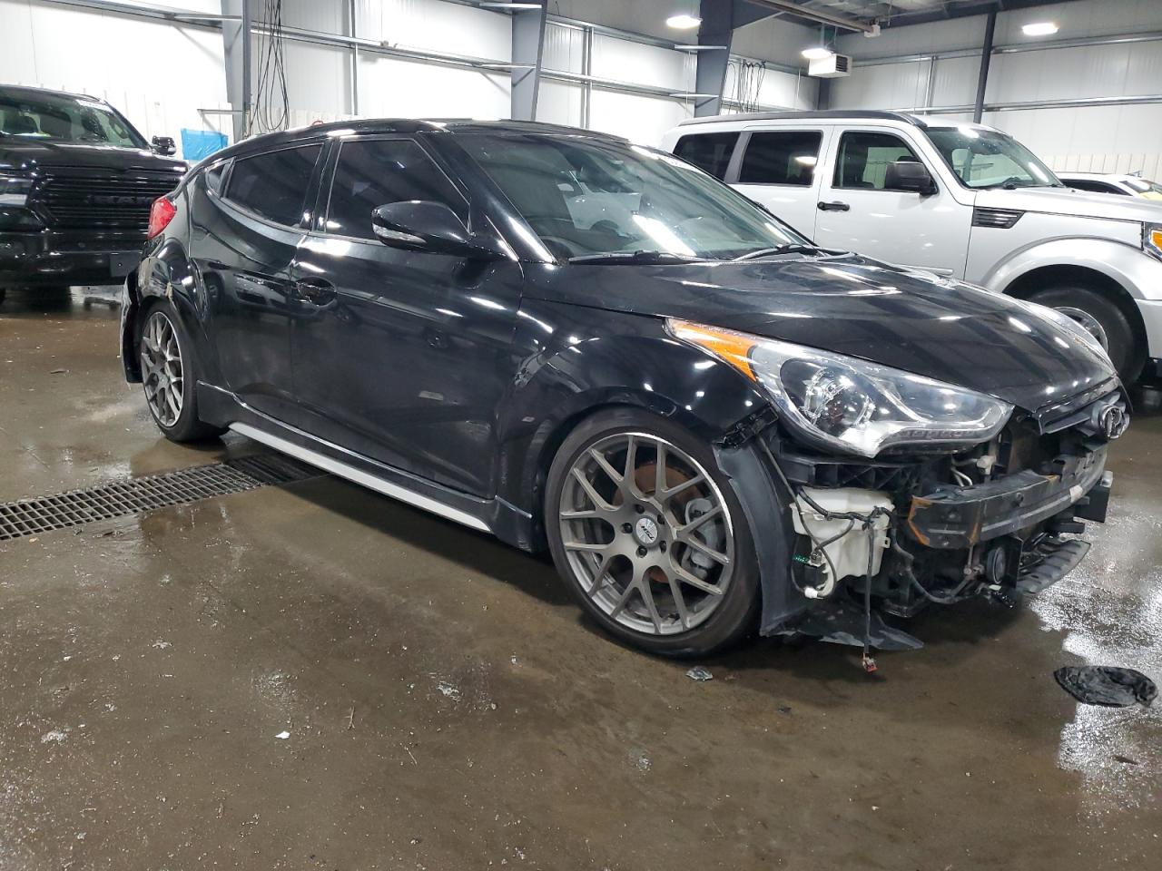 2013 Hyundai Veloster Turbo vin: KMHTC6AE6DU127525