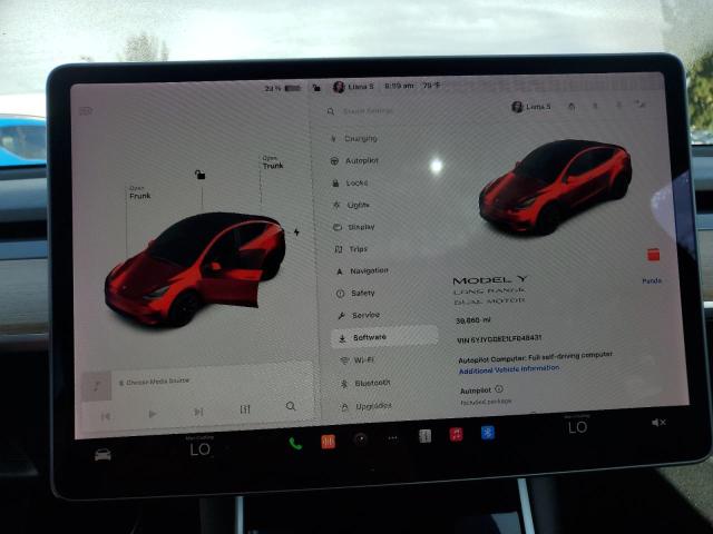 2020 Tesla Model Y VIN: 5YJYGDEE1LF048431 Lot: 59211644