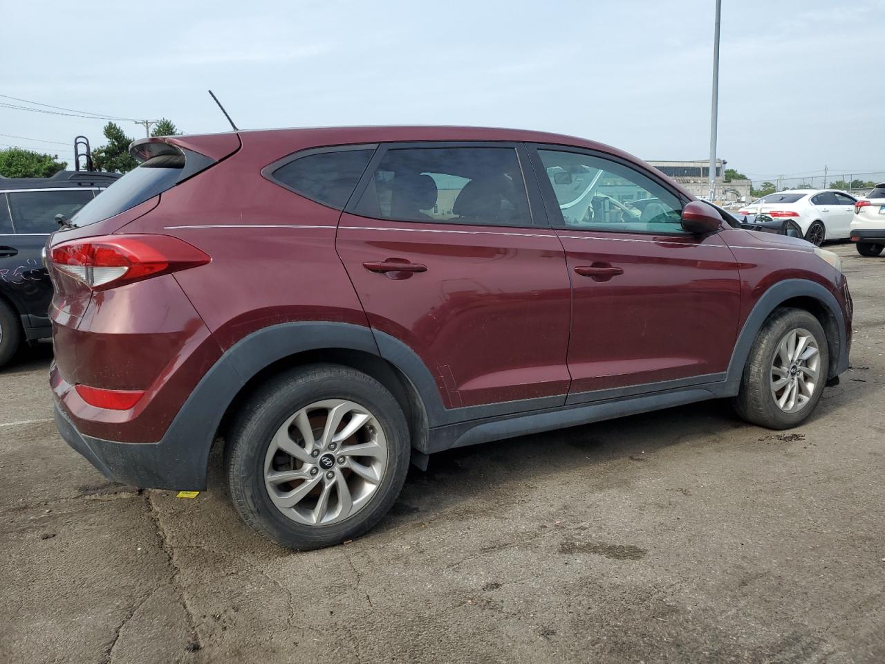 2016 Hyundai Tucson Se vin: KM8J23A47GU024005