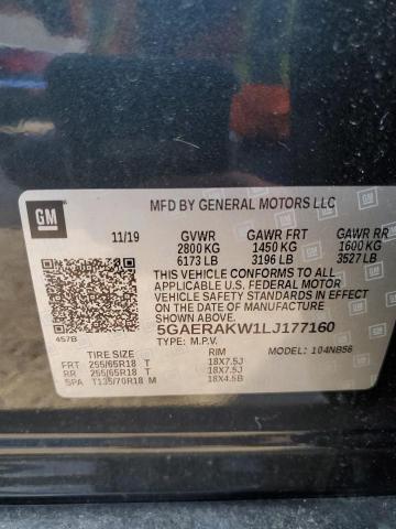 2020 BUICK ENCLAVE PR - 5GAERAKW1LJ177160