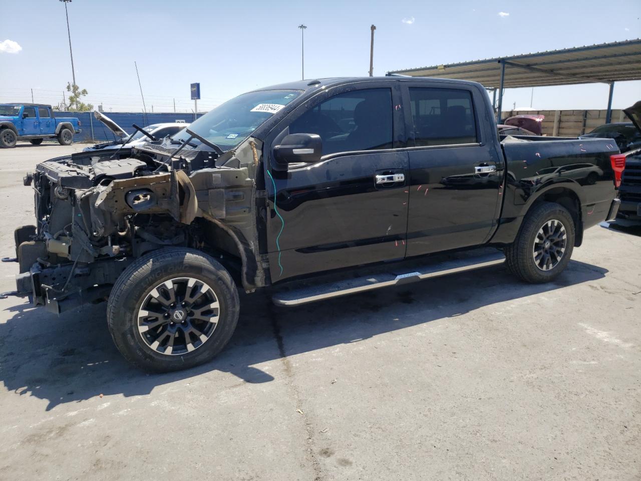 2017 Nissan Titan Sv vin: 1N6AA1E51HN574520