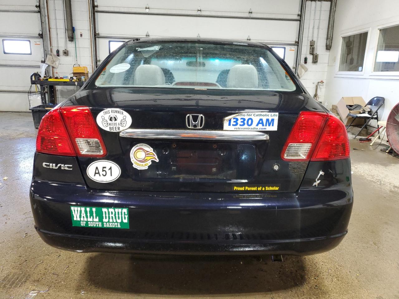 1HGES15583L036551 2003 Honda Civic Lx