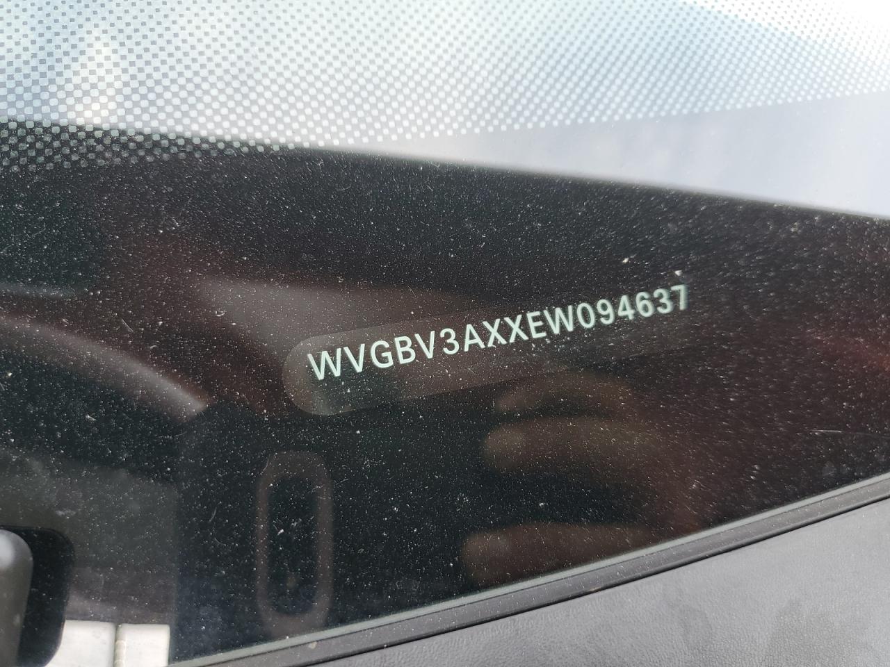 WVGBV3AXXEW094637 2014 Volkswagen Tiguan S