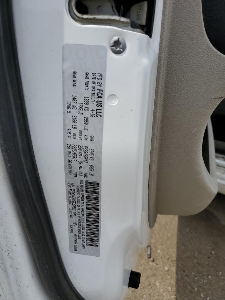 2C4RDGCG2GR350503 2016 Dodge Grand Caravan Sxt