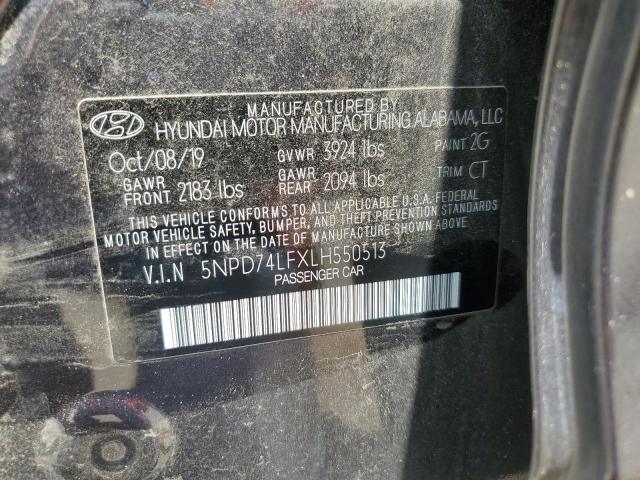2020 HYUNDAI ELANTRA SE - 5NPD74LFXLH550513