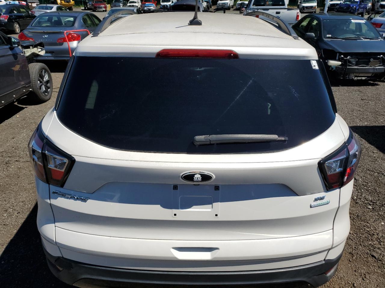 2018 Ford Escape Se vin: 1FMCU0GD5JUA02147