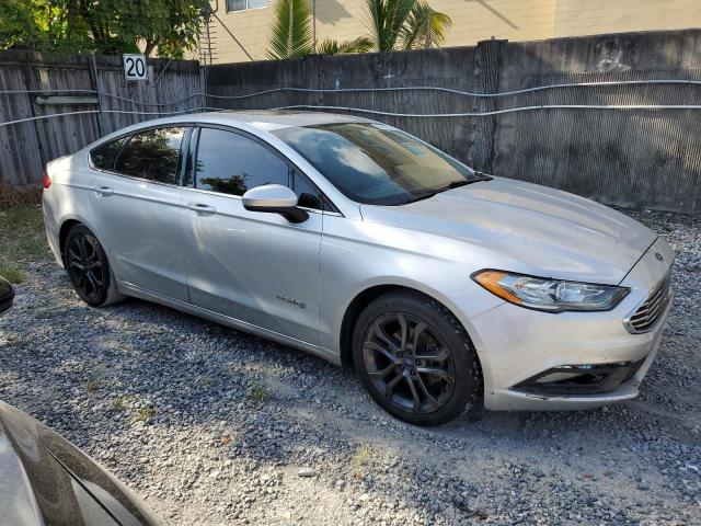 2018 Ford Fusion Se Hybrid VIN: 3FA6P0LU6JR137486 Lot: 57831314