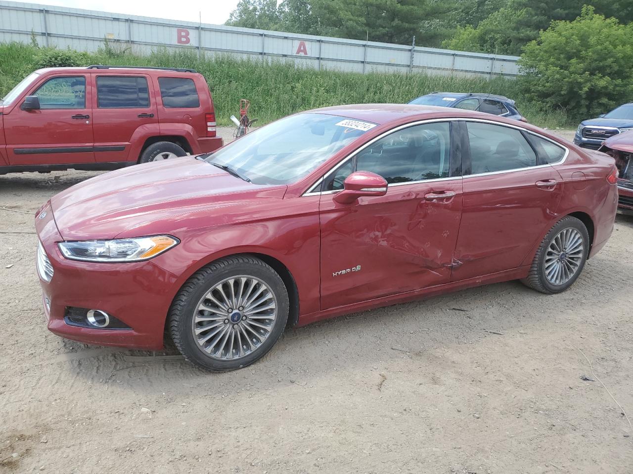 3FA6P0RU1DR303036 2013 Ford Fusion Titanium Hev