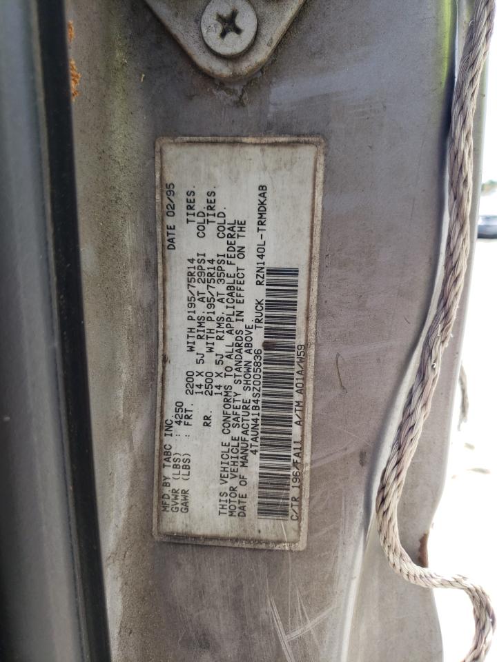 4TAUN41B4SZ005836 1995 Toyota Tacoma