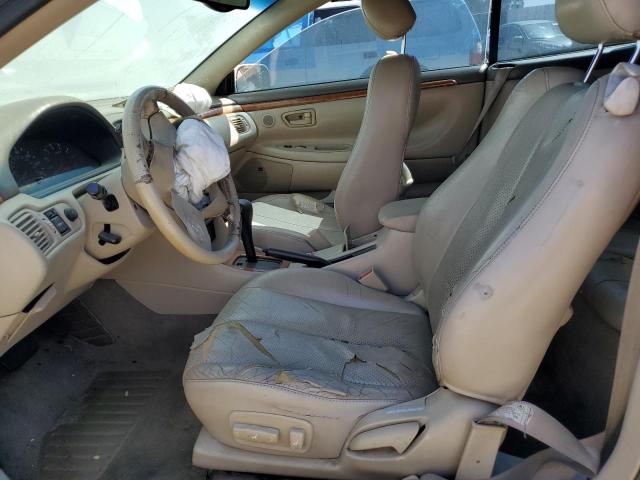 2002 Toyota Camry Solara Se VIN: 2T1FF28P52C563043 Lot: 57883844