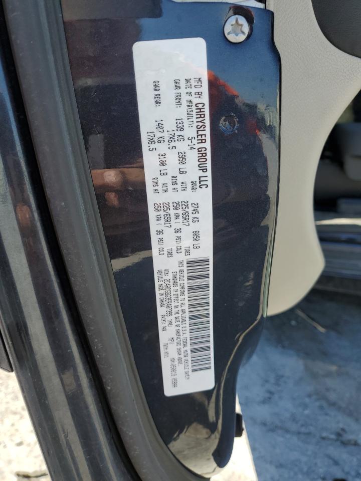 2C4RDGBG3ER407399 2014 Dodge Grand Caravan Se