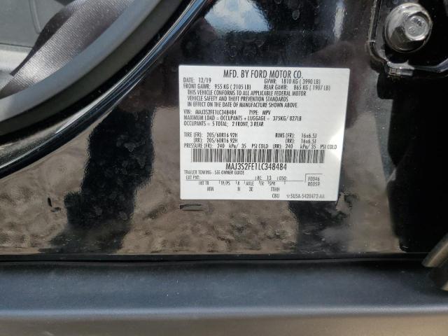 2020 Ford Ecosport S VIN: MAJ3S2FE1LC348484 Lot: 57678964
